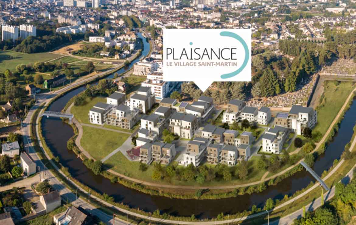 Investir en Nue-propriété à Rennes, résidence "Plaisance, le Village Saint-Martin"