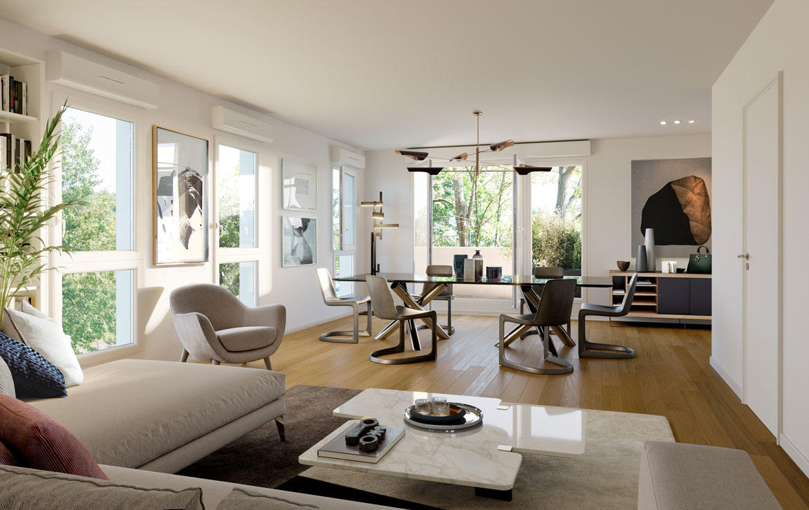 Investir en nue-propriété à Saint-Germain-en-Laye, résidence "So Green 2"
