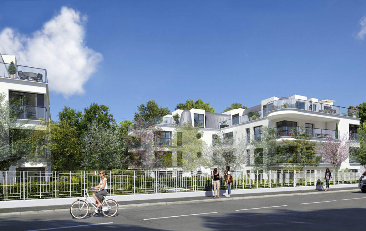 Investir en Nue-propriété à Garches dans les Hauts-de-Seine, résidence "L'Albatros"